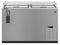 Refrigerator, Two Section, Stainless Steel Back Bar Bottle Cooler, Slide Top Doors