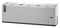 Refrigerator, Three Section, Stainless Steel Back Bar Bottle Cooler, Slide Top Doors