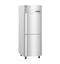 Heated Cabinet, Single Section Upright, Half Stainless Doors with Lock