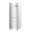 Heated Cabinet, Single Section Pass Thru Upright, Half Stainless Doors with Lock