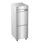 Heated Cabinet, Single Section Pass Thru Upright, Half Stainless Doors with Lock