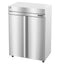 Heated Cabinet, Two Section Upright, Full Stainless Doors with Lock