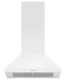 30" Series 7 Pyramid Chimney Wall Range Hood