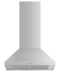 30" Series 7 Pyramid Chimney Wall Range Hood
