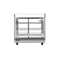 26 in. Glass Countertop Display Warmer, 6.5 cu. ft. in Stainless Steel
