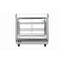 26 in. Glass Countertop Display Warmer, 6.5 cu. ft. in Stainless Steel