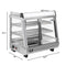 26 in. Glass Countertop Display Warmer, 6.5 cu. ft. in Stainless Steel