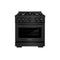 30 in. 4.2 cu. ft. Select Dual Fuel Range with 4 Burner Gas Cooktop and Electric Convection Oven