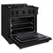 30 in. 4.2 cu. ft. Select Dual Fuel Range with 4 Burner Gas Cooktop and Electric Convection Oven