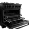 36 in. 5.2 cu. ft. Select Dual Fuel Range with 6 Burner Gas Cooktop and Electric Convection Oven