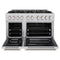 48 in. 6.7 cu. ft. Select Double Oven Dual Fuel Range