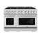 48 in. 6.7 cu. ft. Select Double Oven Dual Fuel Range