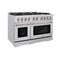 48 in. 6.7 cu. ft. Select Double Oven Dual Fuel Range