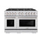 48 in. 6.7 cu. ft. Select Double Oven Dual Fuel Range