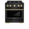 Autograph Edition 30 in. 4.2 cu. ft. Select Dual Fuel Range with 4 Burner Gas Cooktop and Electric Convection Oven