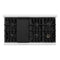 48 in. 6.7 cu. ft. Select Double Oven Dual Fuel Range with 8 Burner Gas Cooktop
