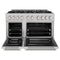 48 in. 6.7 cu. ft. Select Double Oven Dual Fuel Range