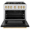 Autograph Edition 36 in. 5.2 cu. ft. Select Dual Fuel Range with 6 Burner Gas Cooktop and Electric Convection Oven