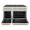Autograph Edition 48 in. 6.7 cu. ft. Select Double Oven Dual Fuel Range with 8 Burner Gas Cooktop