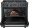 800 Series Dual Fuel Freestanding Range 36''