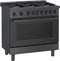 800 Series Dual Fuel Freestanding Range 36''