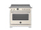 36 inch Induction Range, 5 Heating Zones and Cast Iron Griddle, Electric Self-Clean Oven