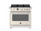 36 inch All Gas Range, 6 Brass Burners and Cast Iron Griddle