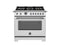 36 inch All Gas Range, 6 Brass Burners and Cast Iron Griddle