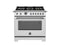 36 inch All Gas Range, 6 Brass Burners and Cast Iron Griddle
