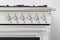36 inch All Gas Range, 6 Brass Burners and Cast Iron Griddle