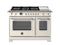 48 inch All-Gas Range 6 Brass Burner and Griddle