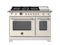 48 inch All-Gas Range 6 Brass Burner and Griddle