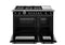 48 inch All-Gas Range 6 Brass Burner and Griddle