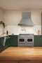 48 inch All-Gas Range 6 Brass Burner and Griddle