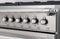 48 inch Induction Range, 6 Heating Zones and Cast Iron Griddle, Electric Self-Clean Oven