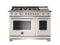 48 inch All-Gas Range 6 Brass Burner and Griddle