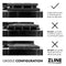High Grate Reversible Cast Iron Griddle