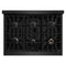 36 in. 5.2 cu. ft. Select Gas Range with 6 Burner Cooktop and Convection Gas Oven