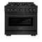 36 in. 5.2 cu. ft. Select Gas Range with Convection Gas Oven
