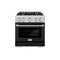 30 in. 4.2 cu. ft. Select Gas Range with 4 Burner Cooktop and Convection Gas Oven