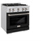 30 in. 4.2 cu. ft. Select Gas Range with 4 Burner Cooktop and Convection Gas Oven