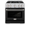 30 in. 4.2 cu. ft. Select Gas Range with 4 Burner Cooktop and Convection Gas Oven