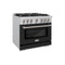 36 in. 5.2 cu. ft. Select Gas Range with 6 Burner Cooktop and Convection Gas Oven