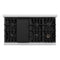 48 in. 6.7 cu. ft. Select Double Oven Gas Range with 8 Burner Cooktop