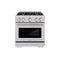 30 in. 4.2 cu. ft. Select Gas Range with Convection Gas Oven
