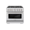 36 in. 5.2 cu. ft. Select Gas Range with Convection Gas Oven