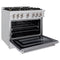 36 in. 5.2 cu. ft. Select Gas Range with Convection Gas Oven