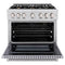 36 in. 5.2 cu. ft. Select Gas Range with Convection Gas Oven