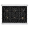 36 in. 5.2 cu. ft. Select Gas Range with Convection Gas Oven