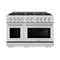 48 in. 6.7 cu. ft. Select Double Oven Gas Range